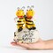 Honey Bee Garden Statue – Outdoor & Indoor Figurine for Patio, Lawn, Porch, Yard & Home Decor